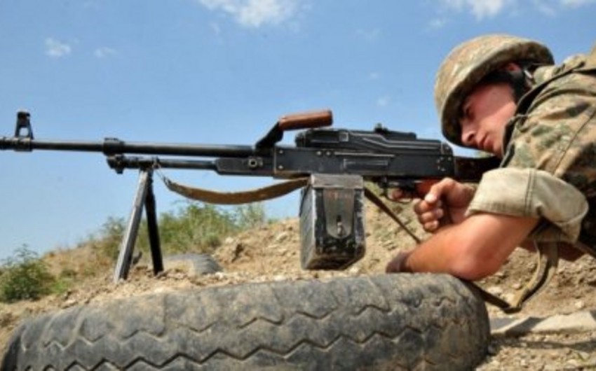 Armenian armed units violated ceasefire 43 times throughout the day