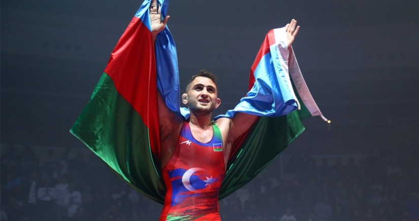 Два азербайджанских борца стали чемпионами мира среди военнослужащих