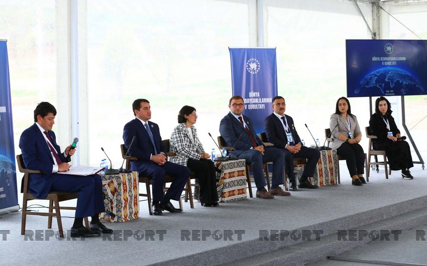 Dünya Azərbaycanlılarının V Qurultayı işini panel iclasları ilə davam etdirib