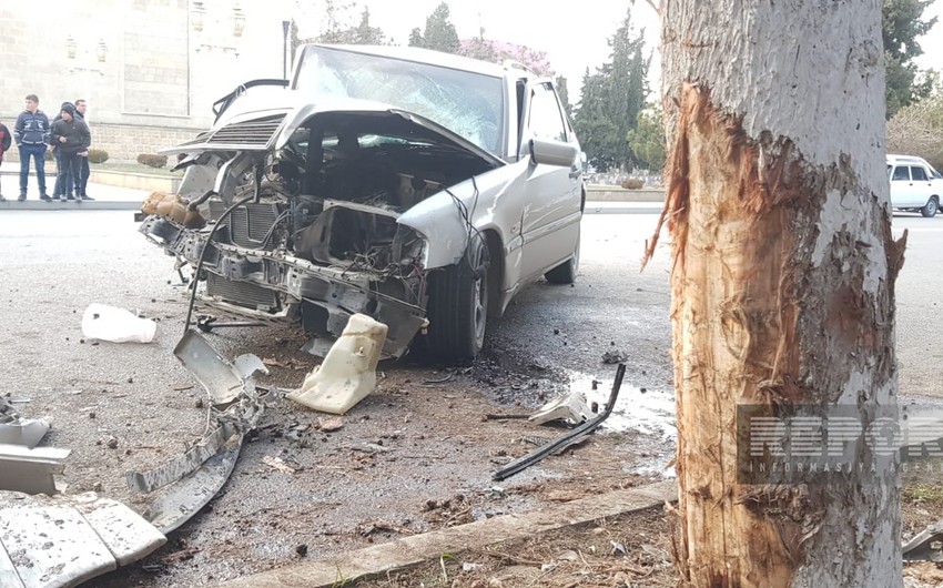 Ucarda zəncirvari yol qəzası baş verib, yaralılar var