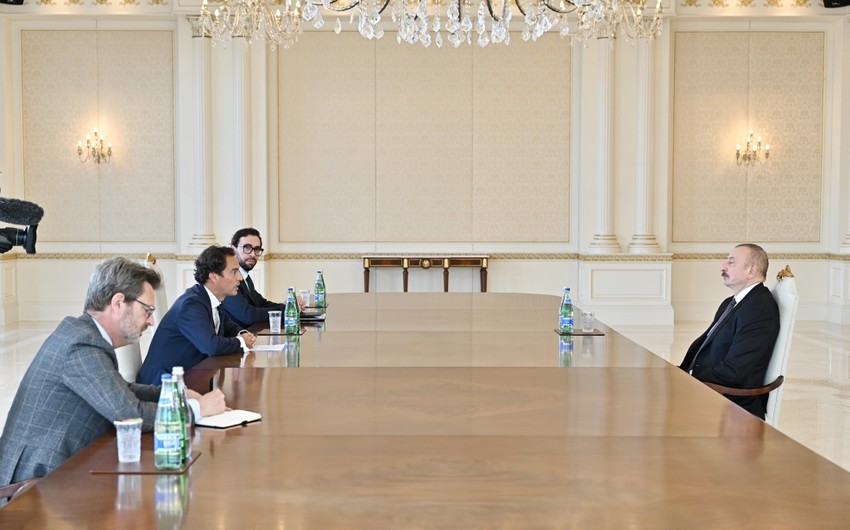 President Ilham Aliyev receives NATO Secretary-General's Special Rep