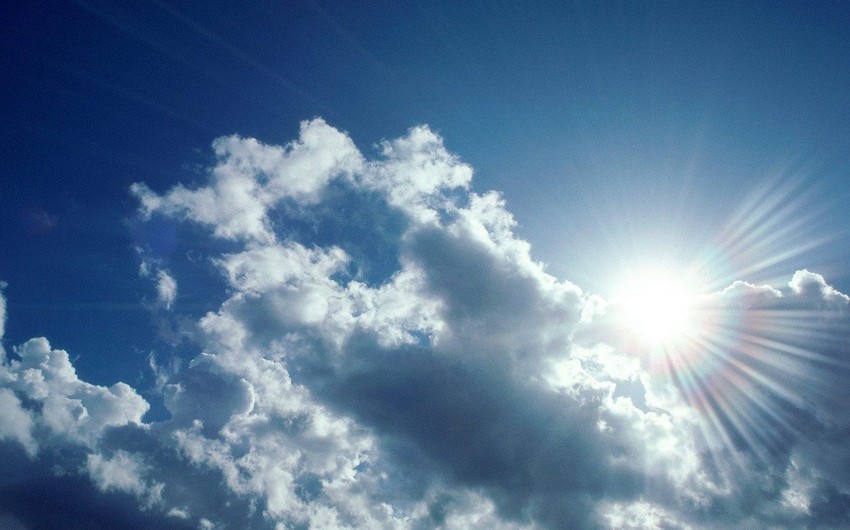 Tomorrow cloudless weather is predicted in Azerbaijan