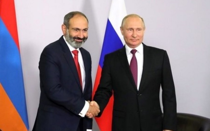 Rusiya prezidenti Ermənistanın baş naziri ilə iyunun sonunadək iki dəfə görüşəcək