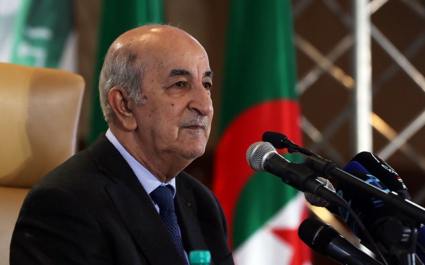 Algeria's president Tebboune says he will run for second presidential term