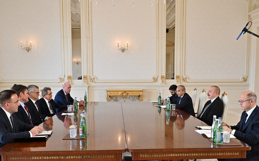 President Ilham Aliyev receives Chair of bp Board - UPDATED 