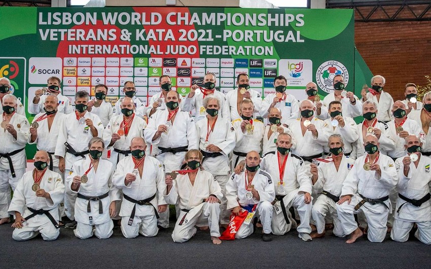 Azərbaycanın veteran cüdoçuları dünya çempionatında daha 4 medal qazanıb