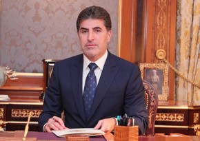 President of Iraq's Kurdistan Region arrives in Azerbaijan