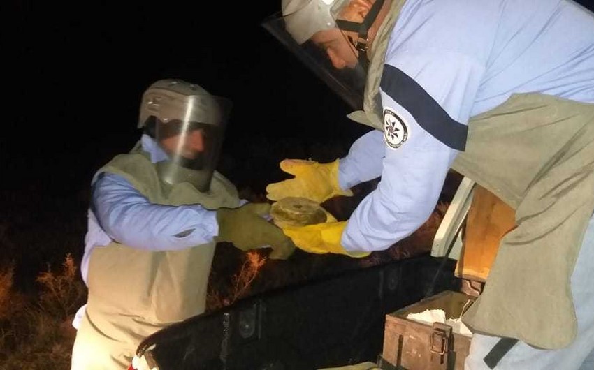 В Агджабеди обнаружен взрыватель от противотанковой мины - ФОТО