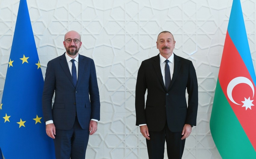 European Council president calls Azerbaijani leader