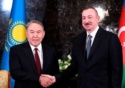 Первый президент Казахстана поздравил  Ильхама Алиева