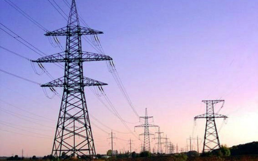 Объем экспорта электроэнергии из Азербайджана сократился на 5%