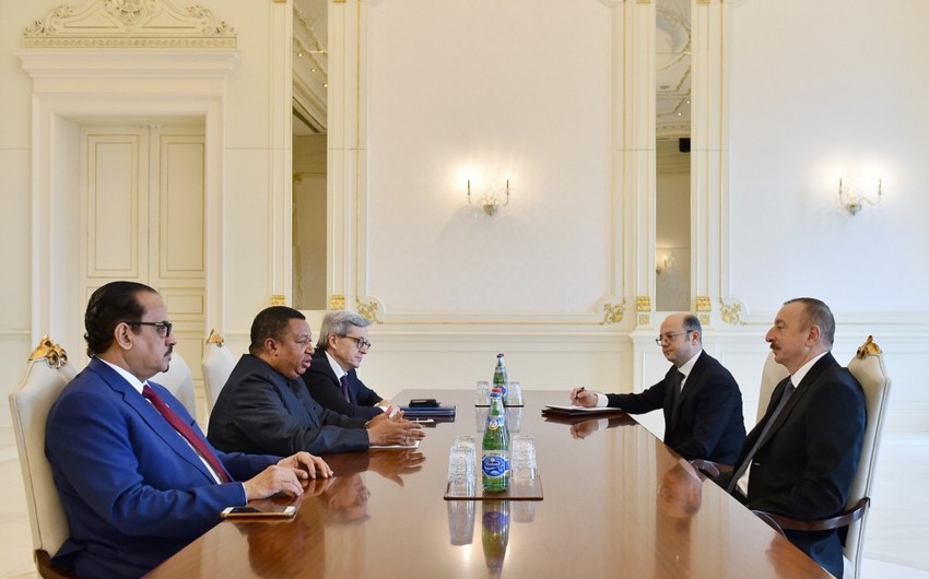 Ильхам Алиев принял делегацию во главе с генеральным секретарем ОПЕК - ОБНОВЛЕНО