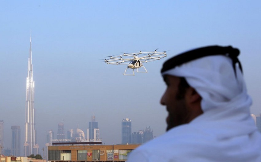 В Дубае в ближайшее время запустят беспилотное воздушное такси