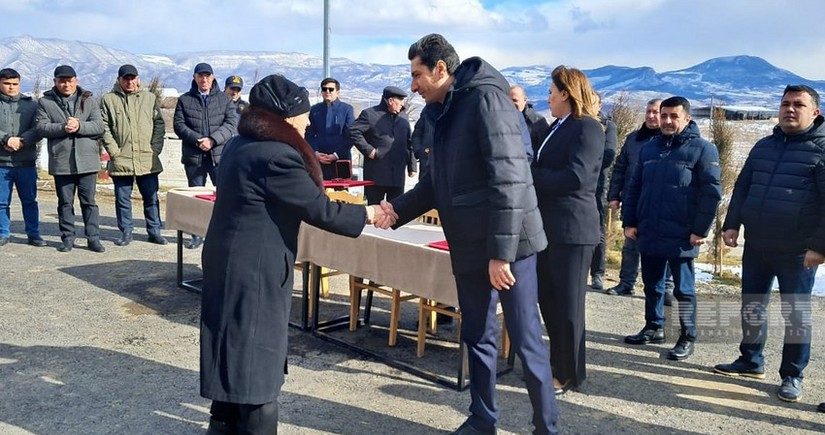 В село Баллыджа прибыла очередная группа бывших вынужденных переселенцев