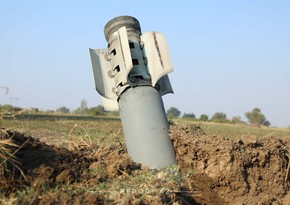Выпущенная армянами ракета Смерч упала в село в Тертере