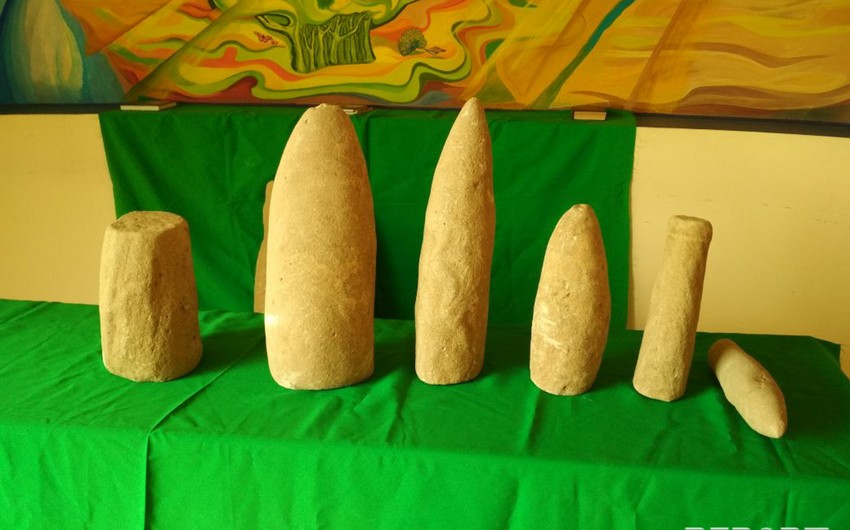 В Физули обнаружены относящиеся к бронзовому веку древние камни - ФОТО