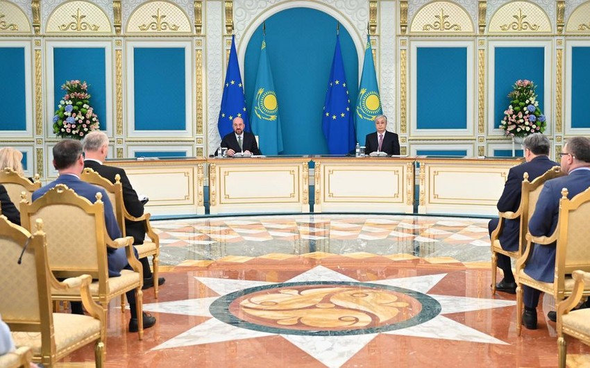Токаев: С Шарлем Мишелем обсудили важность укрепления стратегического партнерства 
