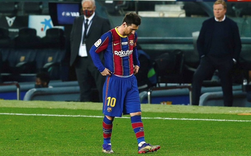 Messi “Eybar”la oyunda iştirak etməyəcək