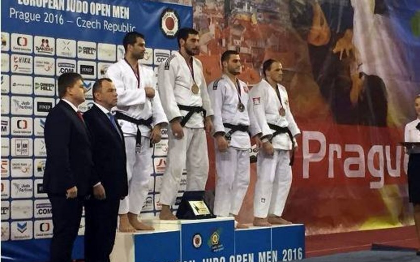 Azerbaijani judo fighters win 2 European medals