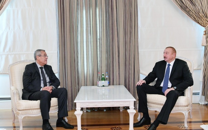 President Ilham Aliyev receives Moroccan minister