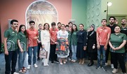 Leyla Aliyeva visits Kashalata, Baku's first inclusive café