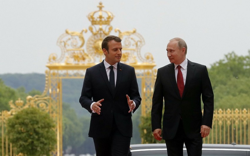Makron: “Putin Ukraynaya hücumlarını dayandırmaqdan imtina edir”