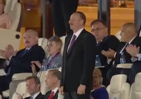 ​Azerbaijani President Ilham Aliyev declares the First European Games open