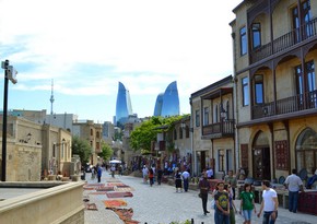 Where did most of Azerbaijan's tourists come from?