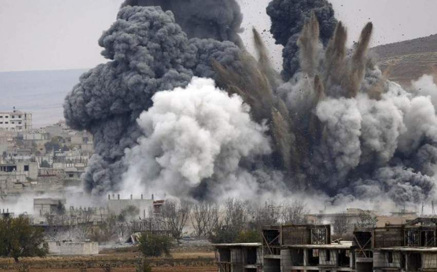 Koalisiya qüvvələrinin Suriyaya hava zərbələri endirməsi nəticəsində 5 dinc sakin ölüb