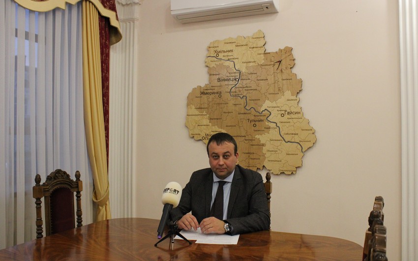 Governor: Regrettably, there is no agreement between Vinnytsia and Azerbaijan on development of economic and cultural ties