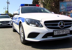 В Баку задержан не подчинившийся требованиям полиции водитель