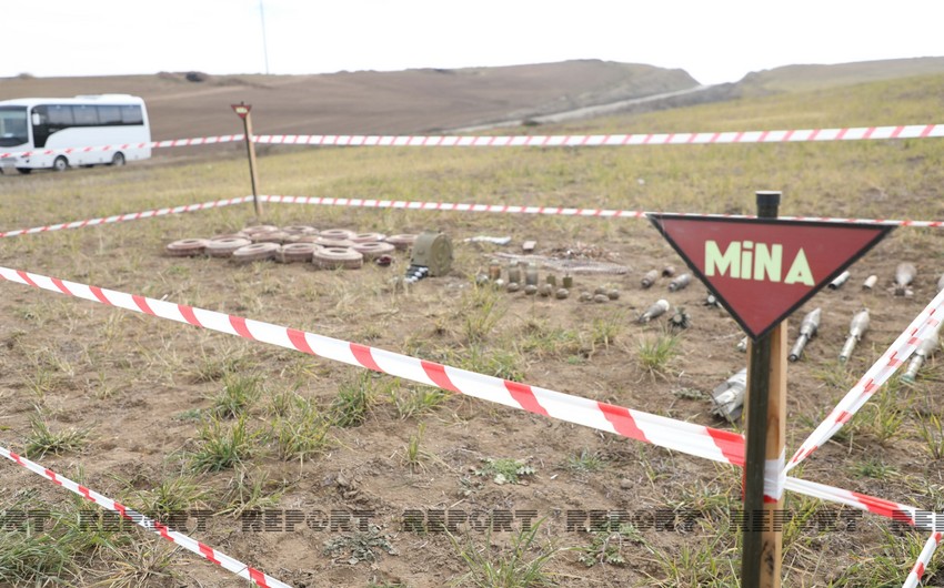 ANAMA: На освобожденных территориях Азербайджана обнаружены еще 609 мин