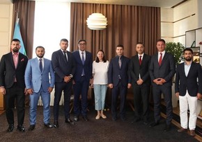 Farid Gayibov meets with leaders of international minifootball federations