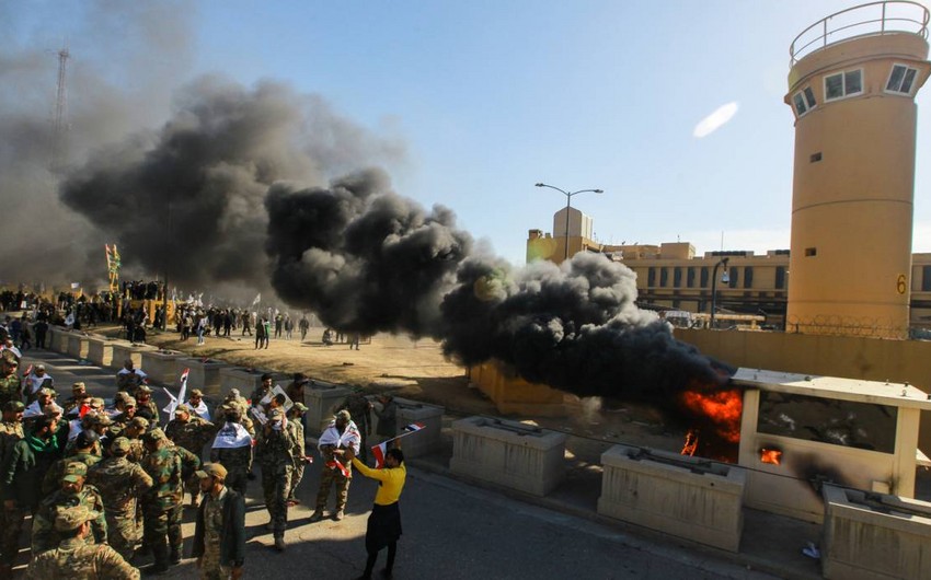 В Багдаде упали три ракеты