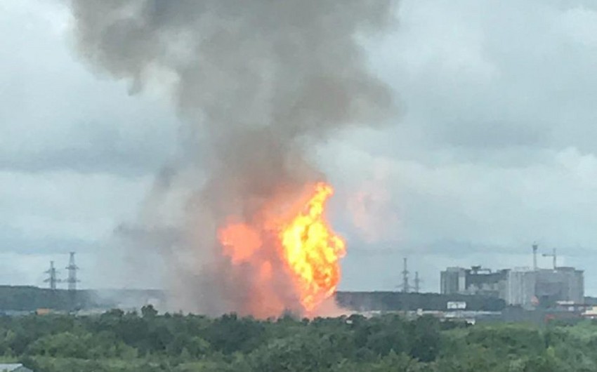 8 people were injured during major fire at Northern Thermal Power Plant in Moscow region - VIDEO