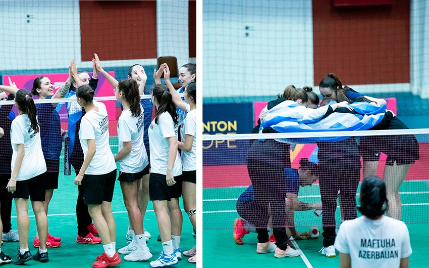 Azərbaycanın qadınlardan ibarət badminton millisi Şotlandiyaya uduzub