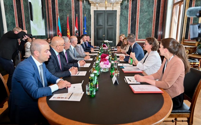 Sahibə Qafarova Avstriya Parlamenti Federal Şurasının sədri ilə görüşüb