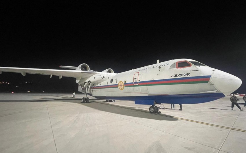 Ministry for Emergencies: Azerbaijan’s amphibious aircraft to soon start firefighting operations in Turkiye