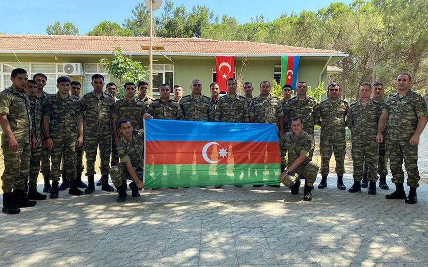 Азербайджанские военные приняли участие в учениях в Турции