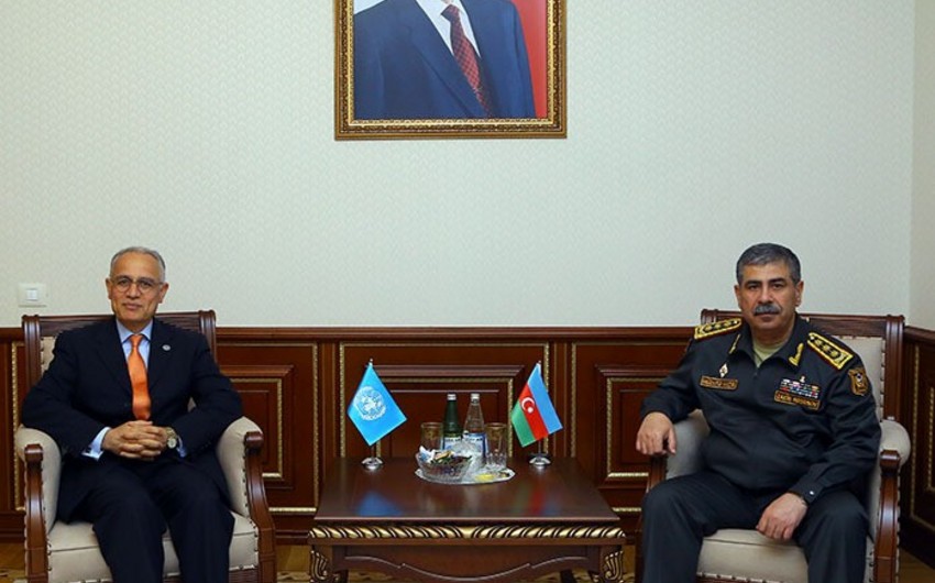Обсудили военное сотрудничество Азербайджана в рамках ООН