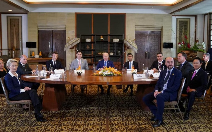 “G7” və NATO ölkələrinin liderləri Polşadakı insidentlə bağlı birgə bəyanat yayıb