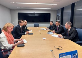 Azerbaijani Central Bank chairman meets with his Swiss counterpart