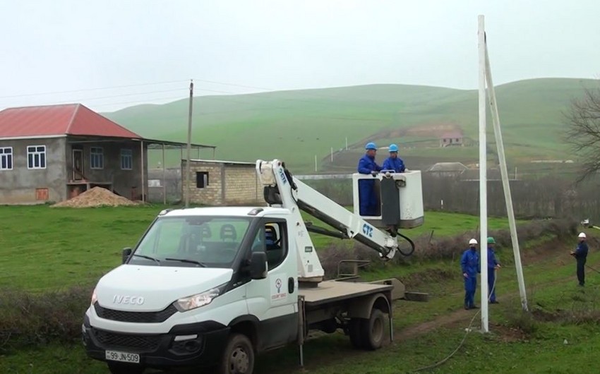 Азеришыг обновит электросеть в ряде сел Джалилабада и Билясувара 