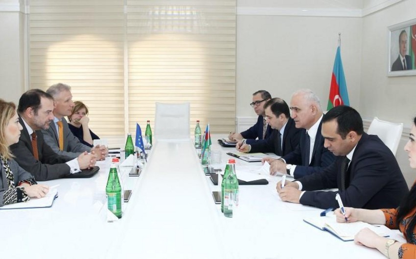 Minister of Economy meets with EU delegation