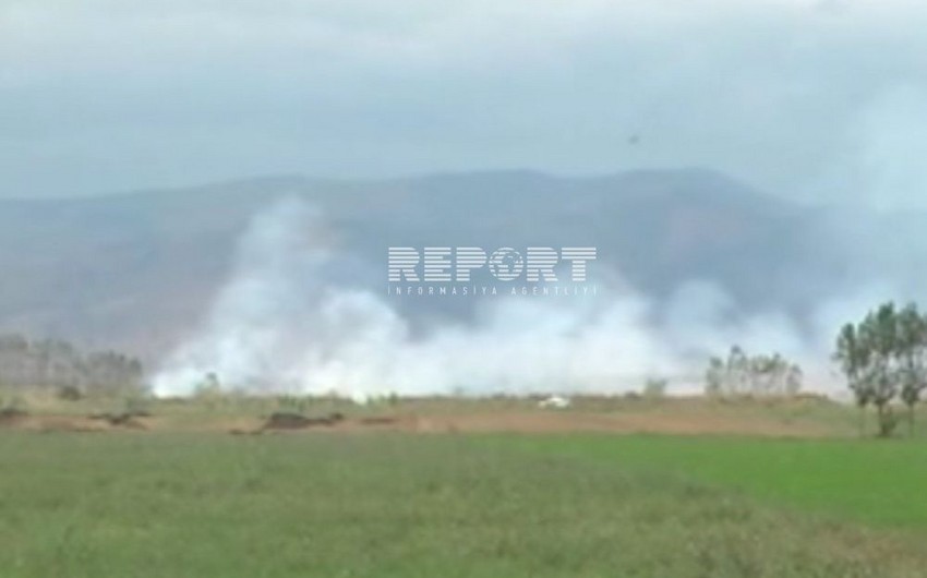 Armenians committed fires in the occupied territories of Azerbaijan - PHOTO