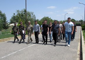Hərbi vəzifəlilər ilə növbəti təlim toplanışı keçirilir