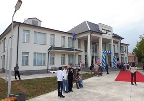 New building of Azerbaijani school in Georgia given into function