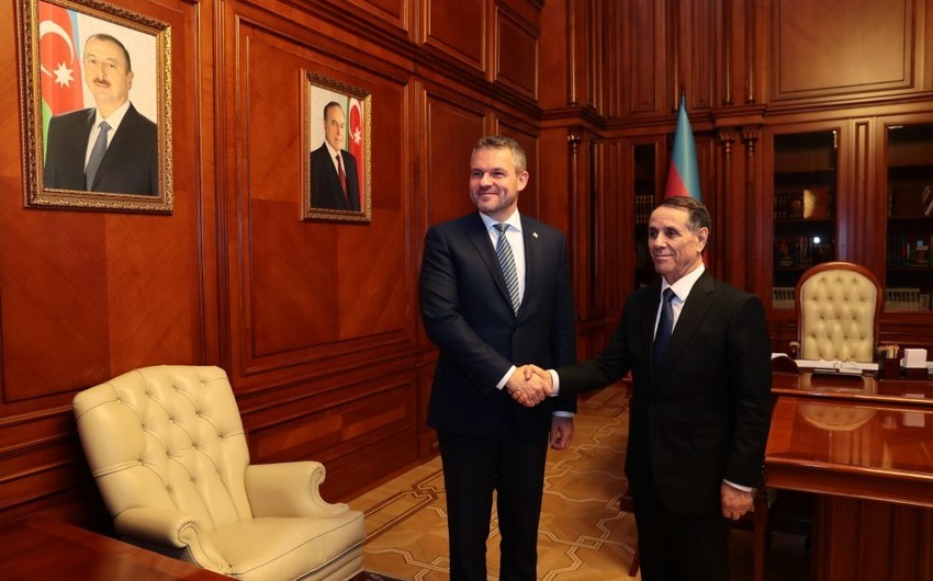 Prime Ministers of Azerbaijan and Slovakia meet in Baku
