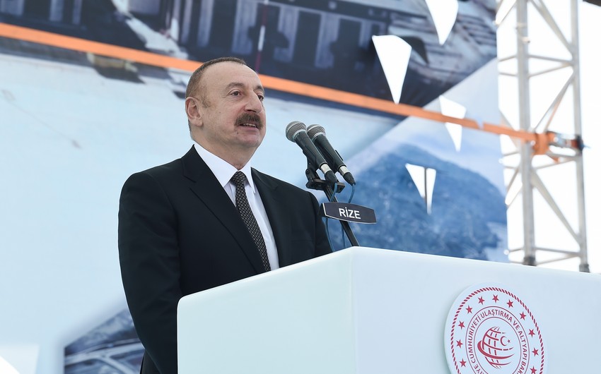 Azərbaycan Prezidenti: Şuşada bayrağımız ucalana qədər Türkiyə bizim arxamızda idi