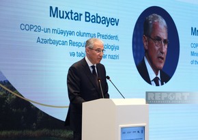 Mukhtar Babayev: Climate change is among global concerns